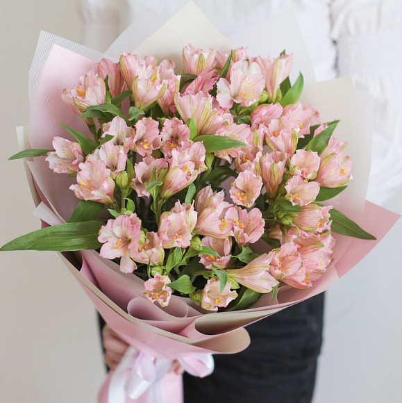 Альстромерии микс