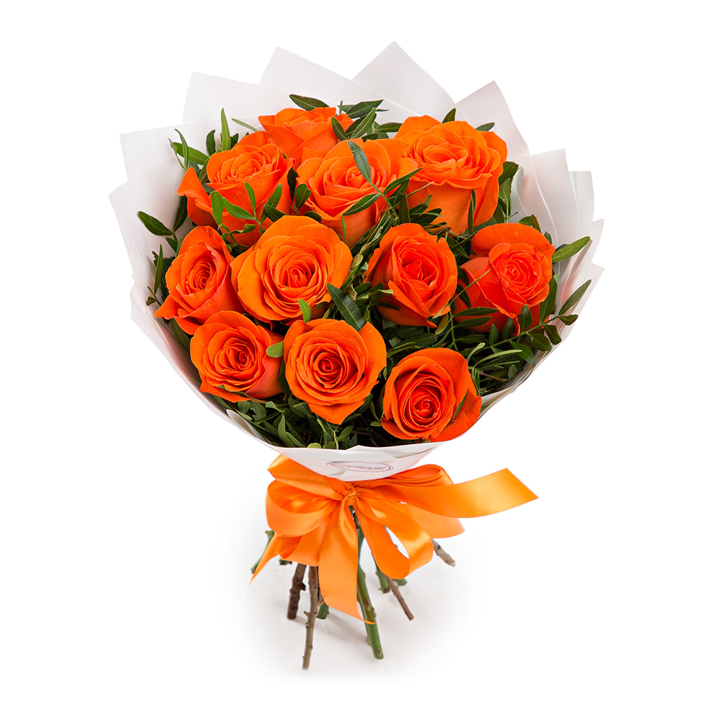 Оранжевые розы